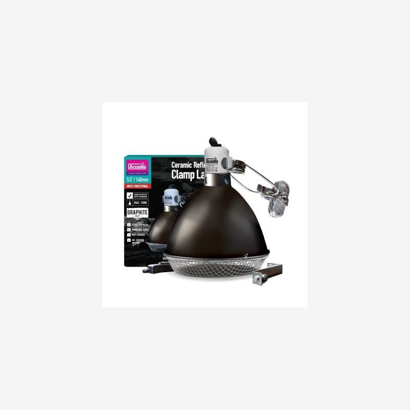 Arcadia Ceramic Reflector Dome -5.5" Graphite