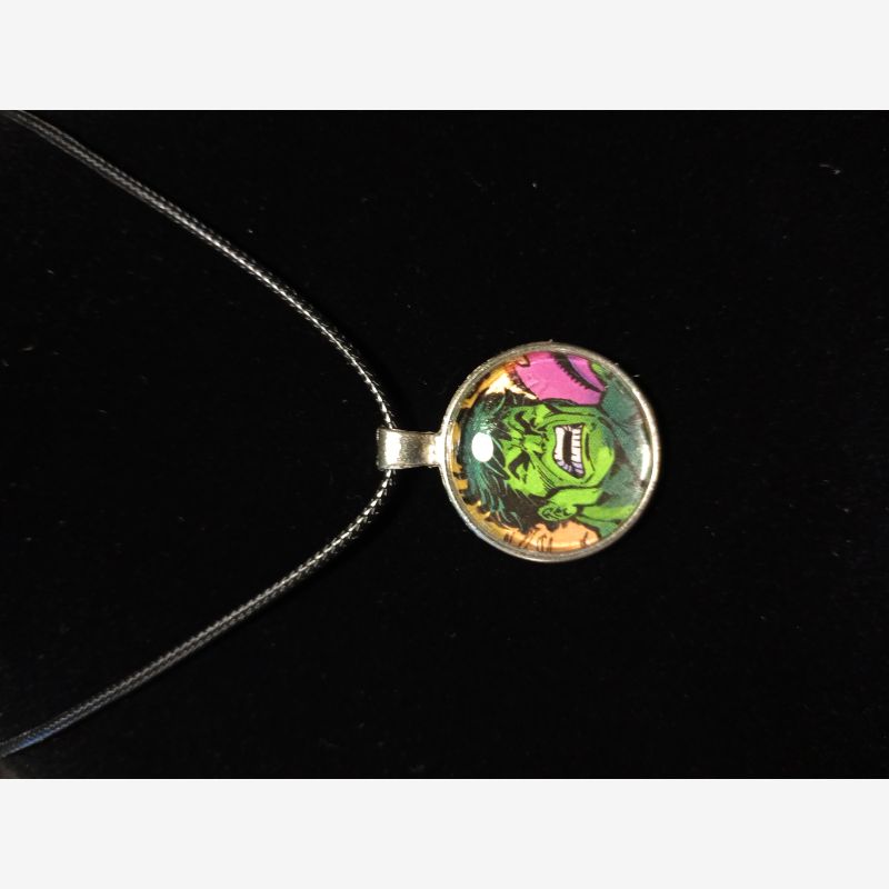 Comic Book Art Necklace 