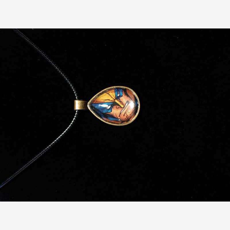 Comic Book Art Necklace 