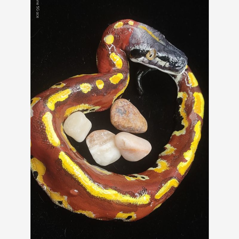 Blood Python Sculpture