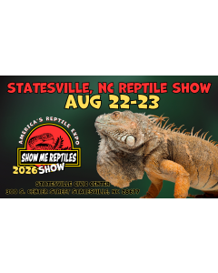 Statesville North Carolina Reptile Show