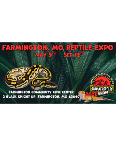 Farmington Missouri Reptile Show