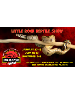 Little Rock Arkansas Reptile Show