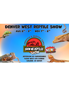 Denver West Colorado Reptile Show