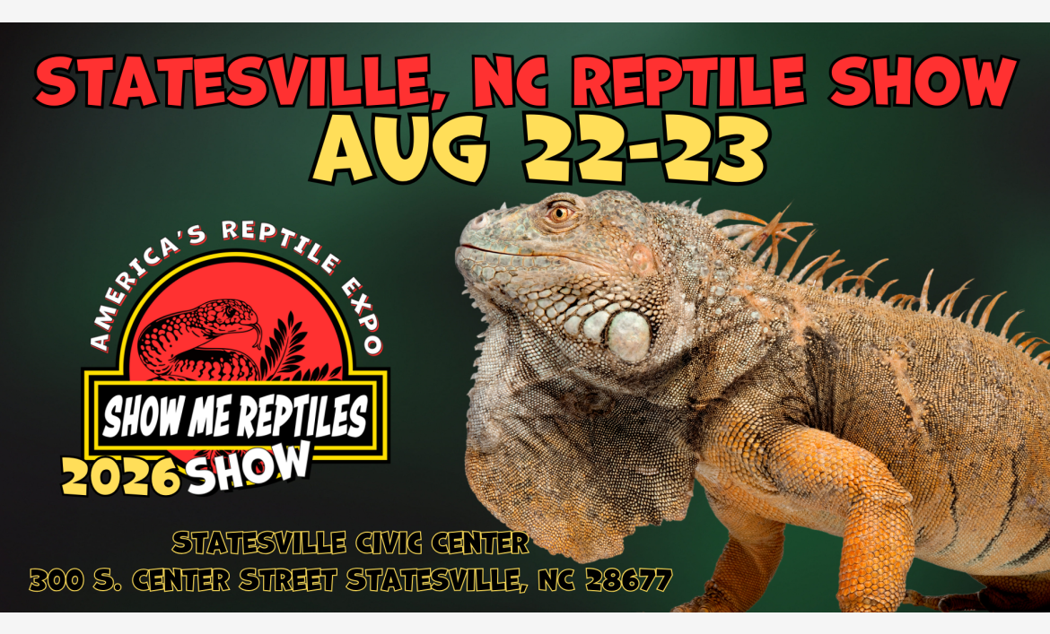Statesville North Carolina Reptile Show