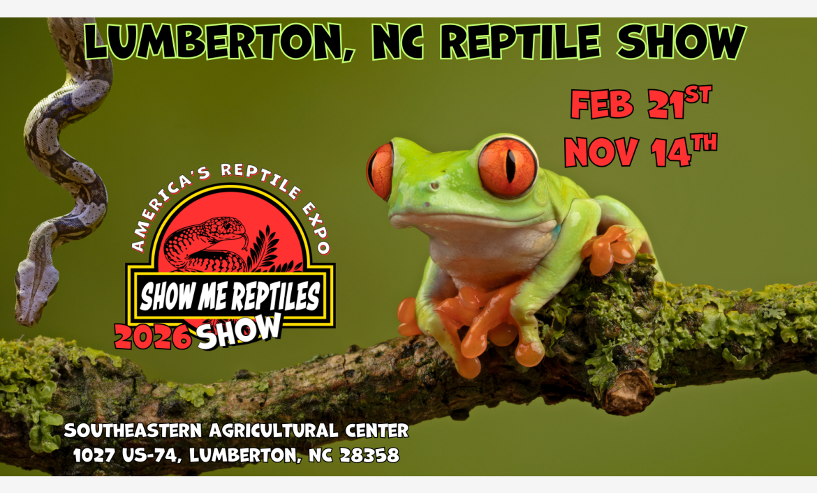 Lumberton North Carolina Reptile Show