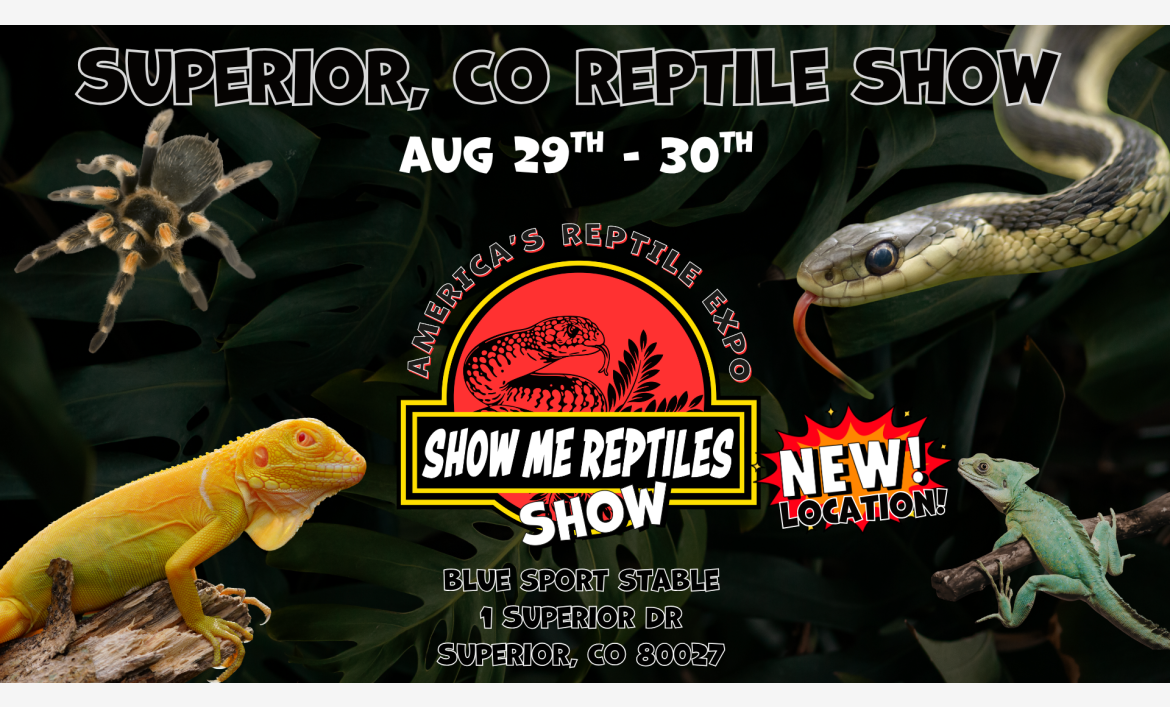 Superior Colorado Reptile Show