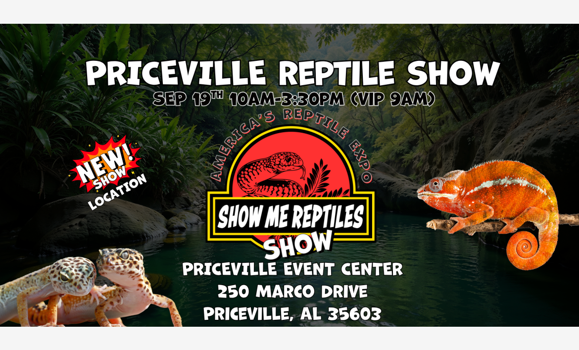 Priceville Alabama Reptile Show
