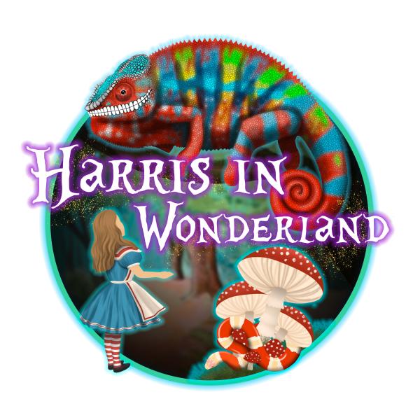 Harris in Wonderland  Logo