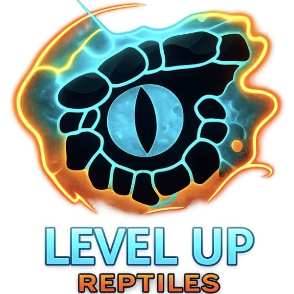 Level Up Reptiles Logo