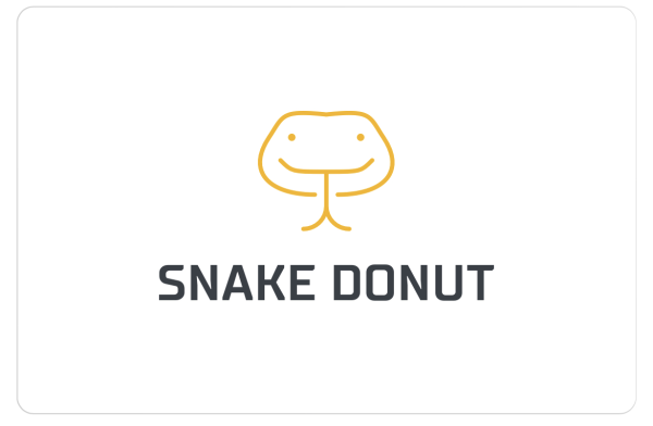 The Snake Donut Logo