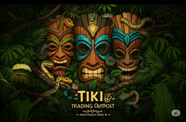 Tiki Trading Outpost Logo