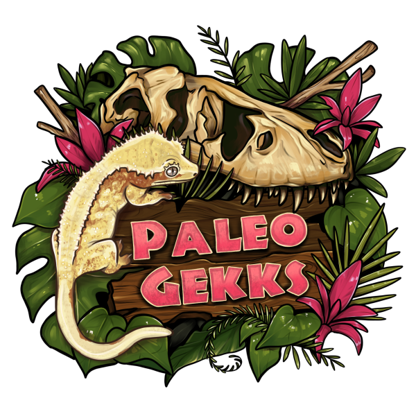 Paleo Gekks  Logo