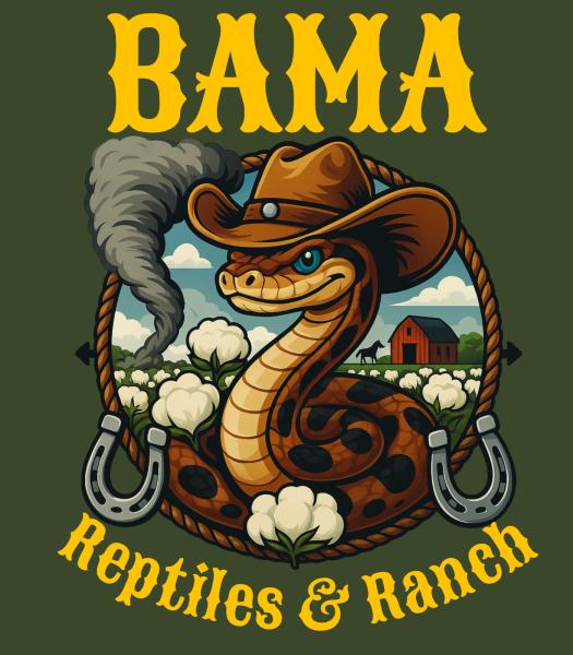 Bama Reptiles and Ranch  Logo