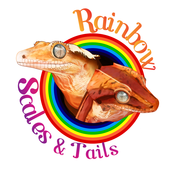 Rainbow Scales & Tails Logo