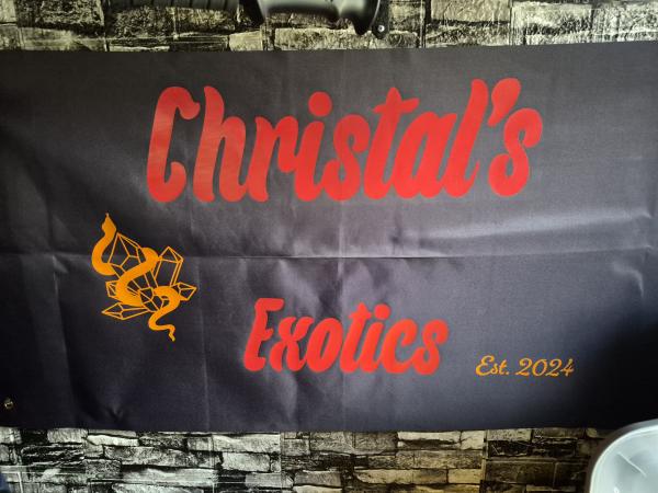 Christal's Exotics Logo