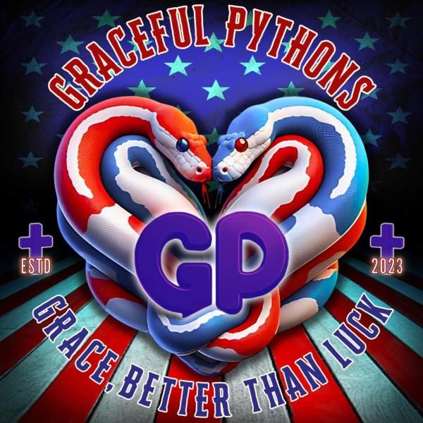 Graceful Pythons and Prints Logo