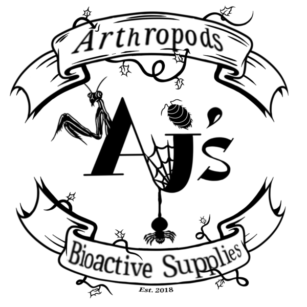 AJ's Arthropods and Bioactive Supplies  Logo