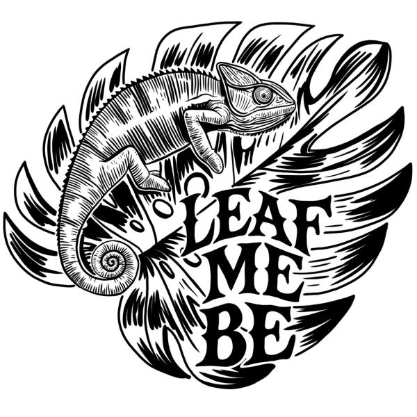 Leaf Me Be Logo