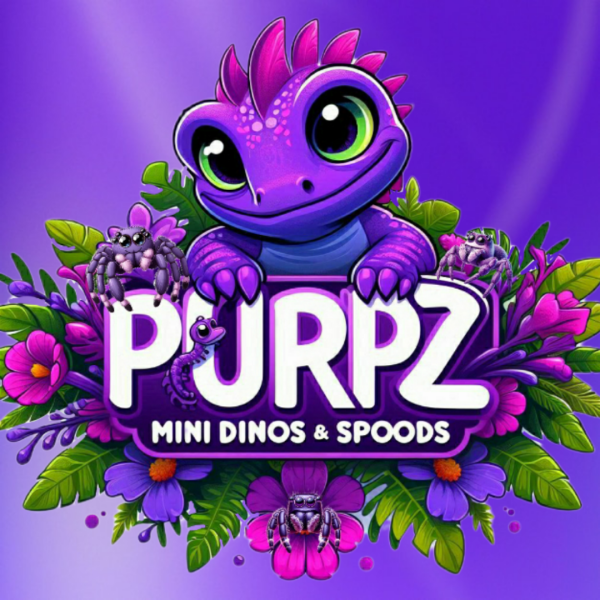 Purpz Mini Dino's and Spoods  Logo