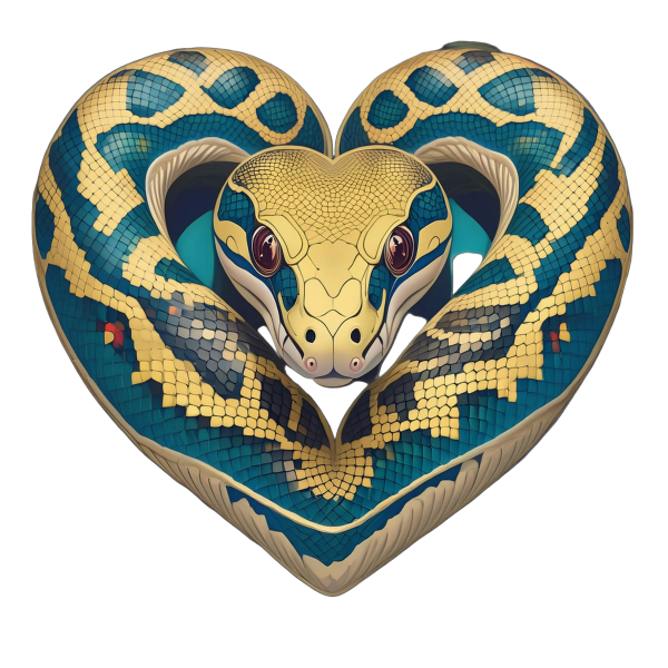 Heart of the Python Logo