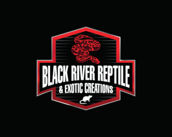 Black River Reptile & Exotic Creations Logo