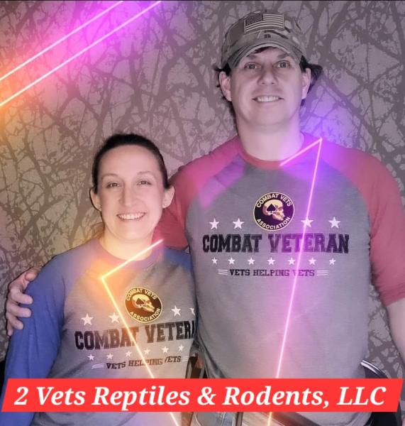   2 Vets Reptiles & Rodents, LLC  Logo